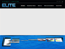 Tablet Screenshot of elitetackle.com.au